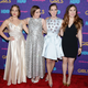 Image for article titled Awkward Hemlines and Slinky Slip Dresses at the Girls Premiere